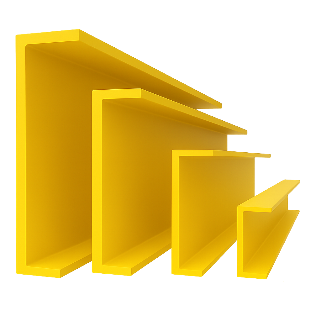 Perfil Canal FRP INDPUL